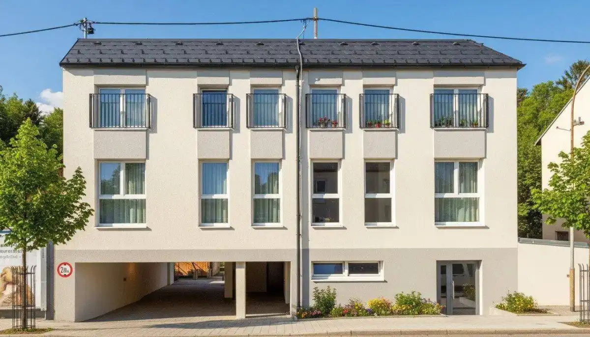 A new apartment in the central district at 2130 Mistelbach is available for rent as an investment.
