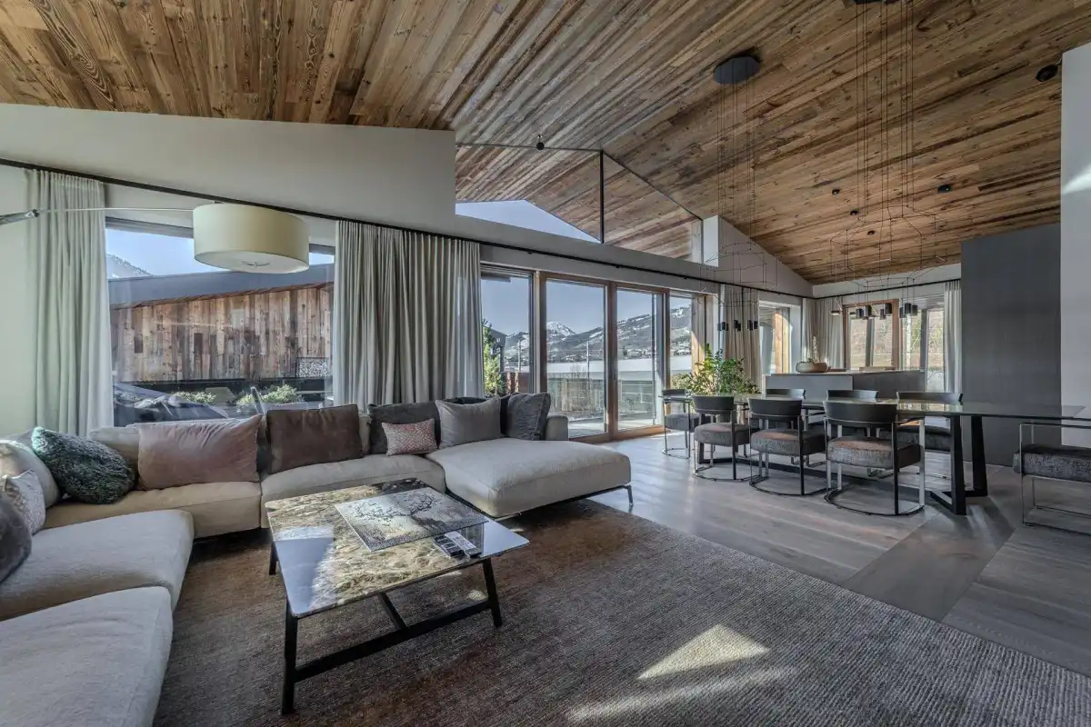 A magnificent penthouse in an absolutely luxurious version