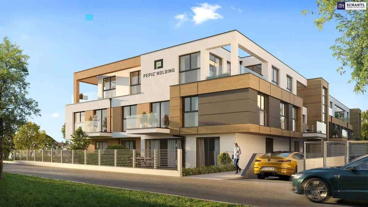 Nowe mieszkania we Floridsdorfie + TOP 1/18 + nowoczesne apartamenty na początkowym etapie sprzedaży + ekskluzywne wyposażenie + pompa ciepła powietrzna + klimatyzacja sufitowa