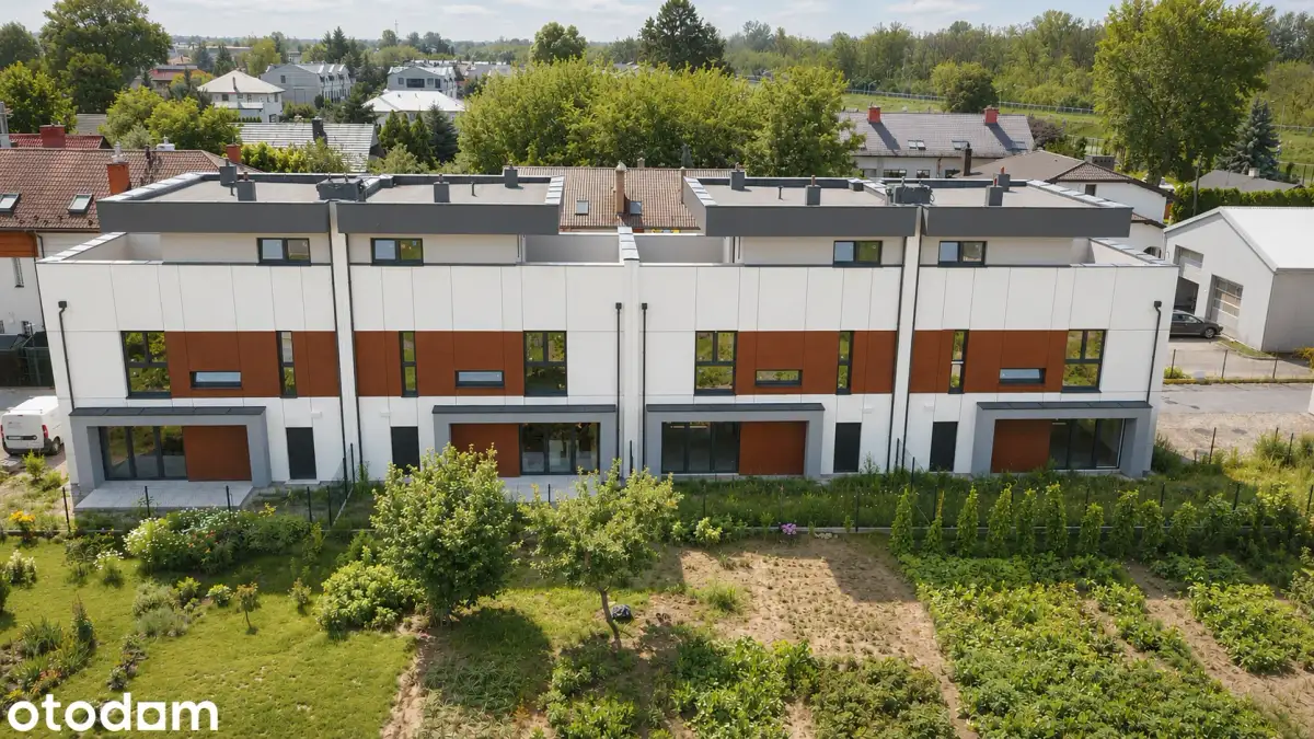 Nowoczesny dom z tarasem i ogrodem | Garaż I 5 pokoi, 136 m² I Wawer