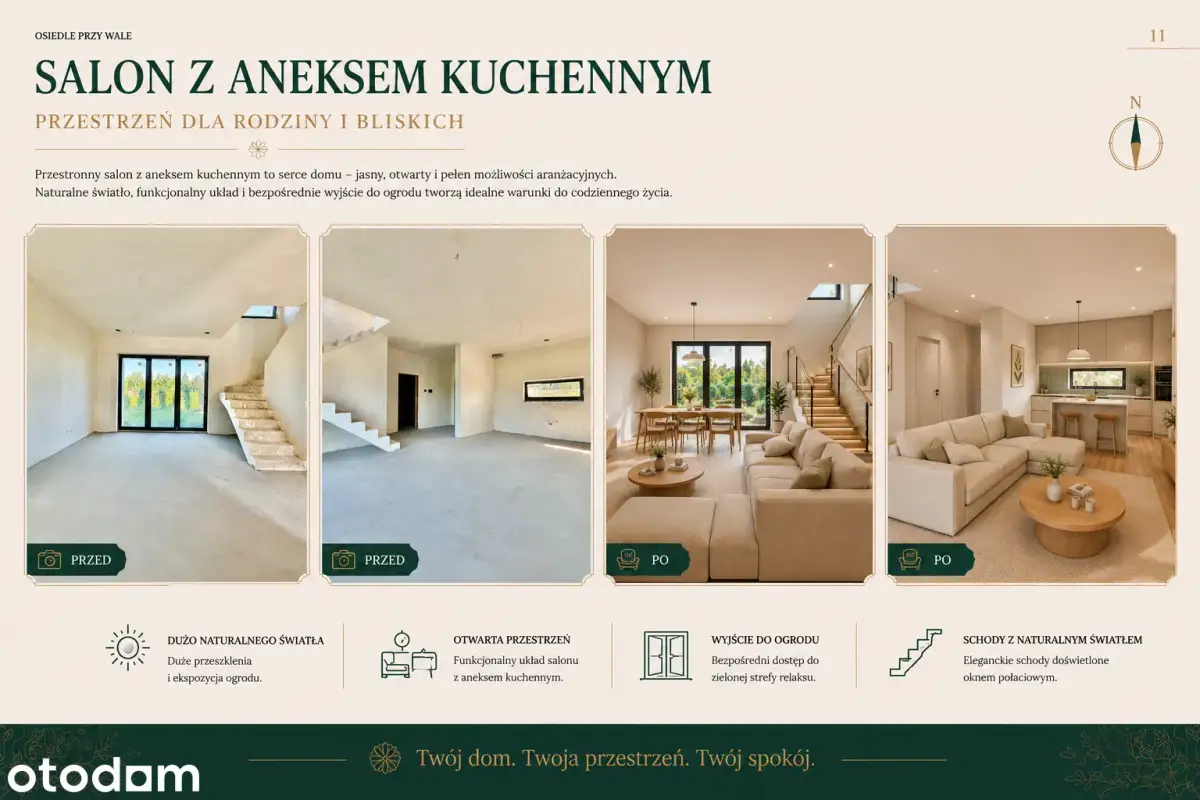 Nowoczesny dom z tarasem i ogrodem | Garaż I 5 pokoi, 136 m² I Wawer