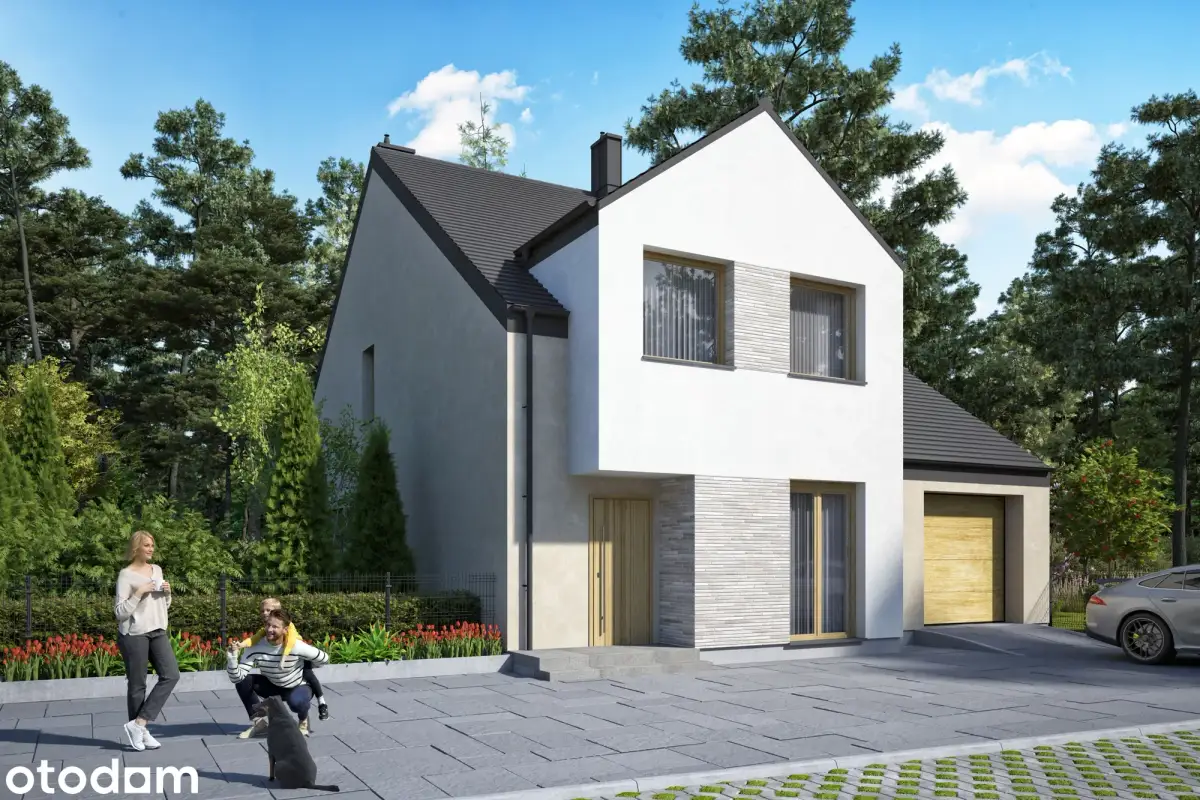 5-pokojowy dom 151m2 + ogródek Bezpośrednio