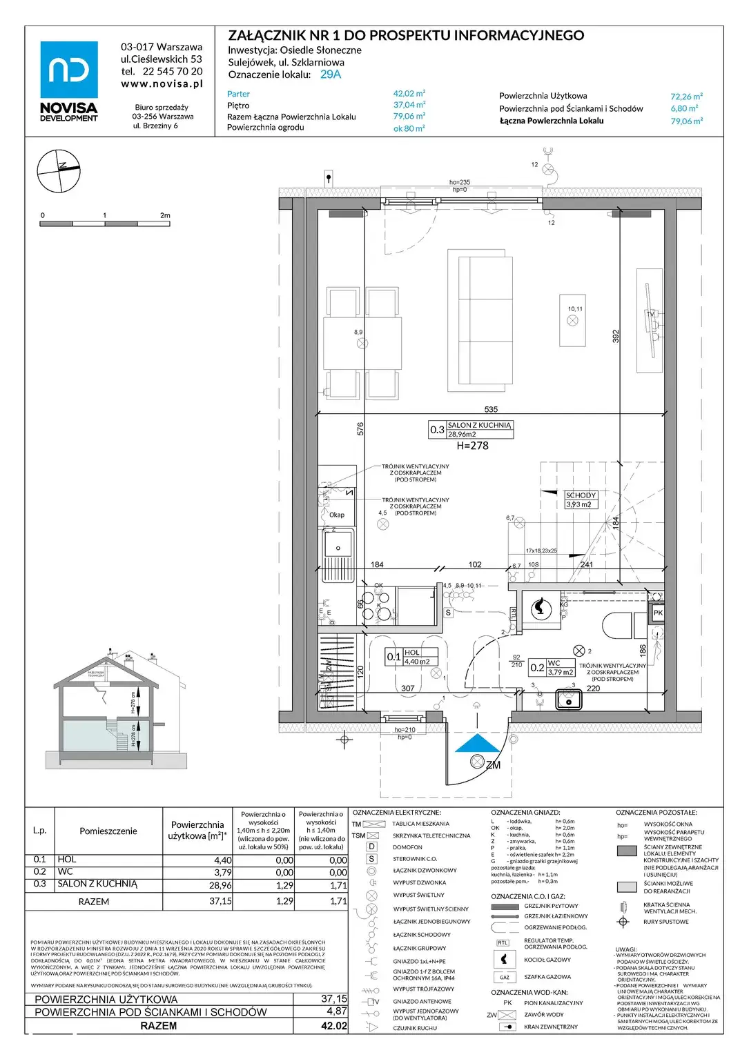 4-pokojowy dom 77m2 + ogródek Bezpośrednio