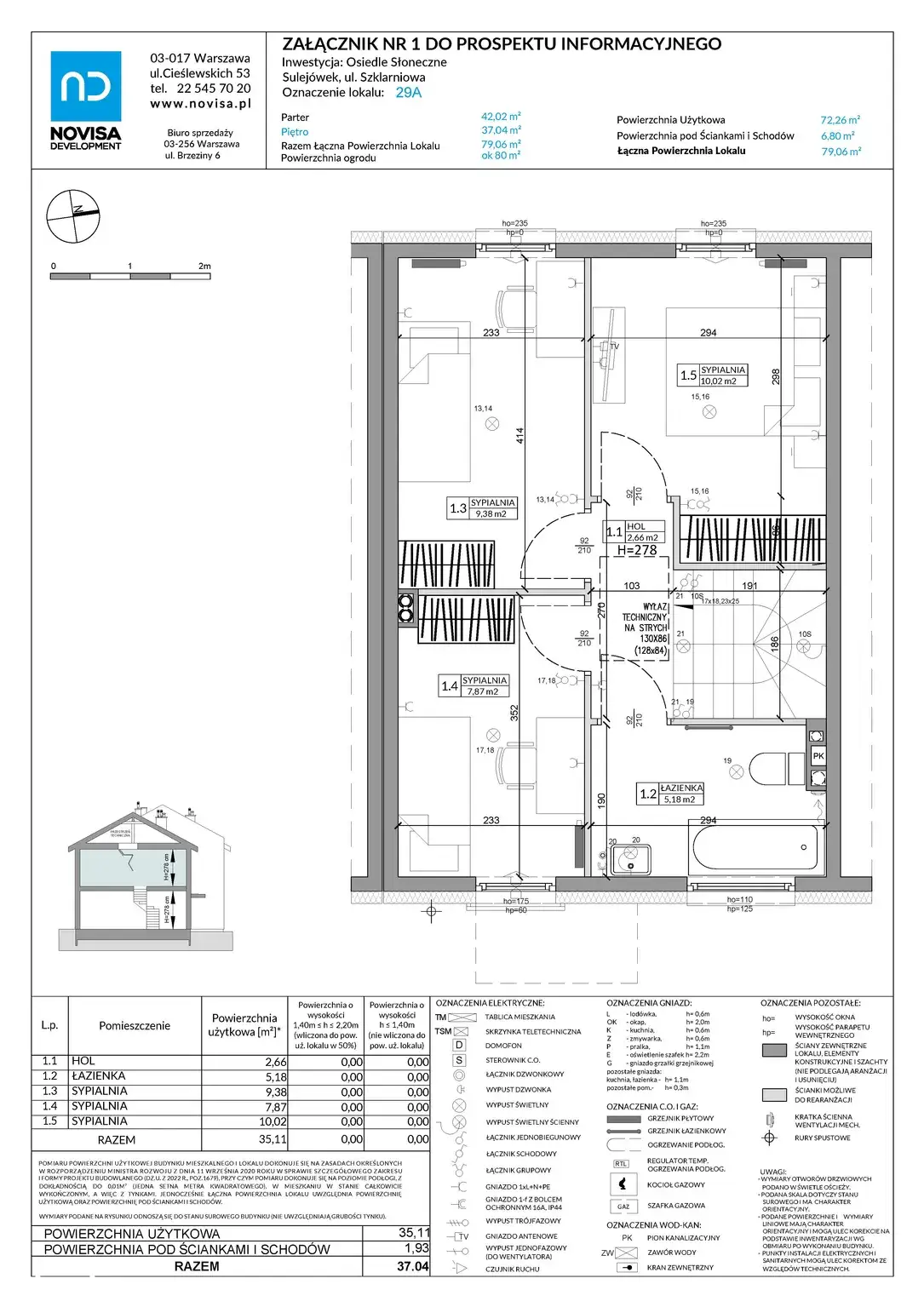 4-pokojowy dom 77m2 + ogródek Bezpośrednio