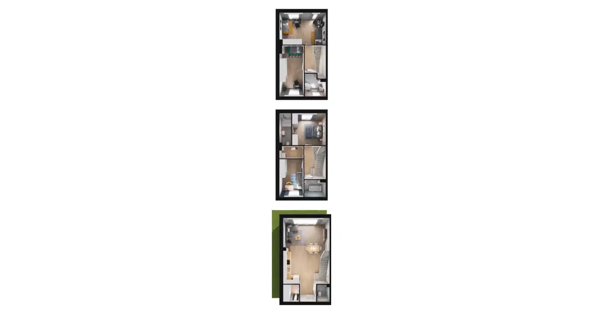 5-pokojowy dom 123m2 + ogródek Bez Pośredników