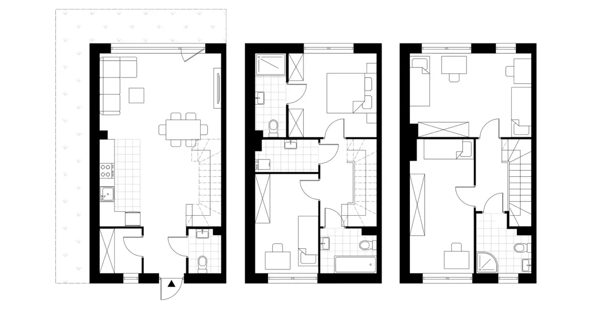 5-pokojowy dom 123m2 + ogródek Bez Pośredników